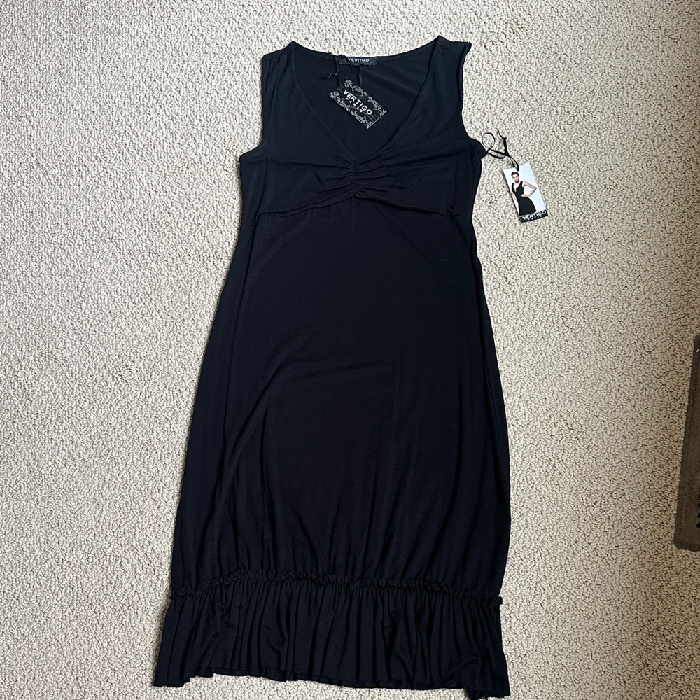 Vertigo Paris Black Midi Dress